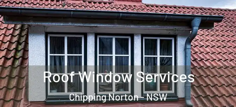 Roof Window Services Chipping Norton - NSW
