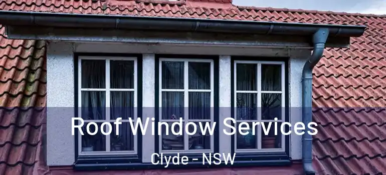 Roof Window Services Clyde - NSW