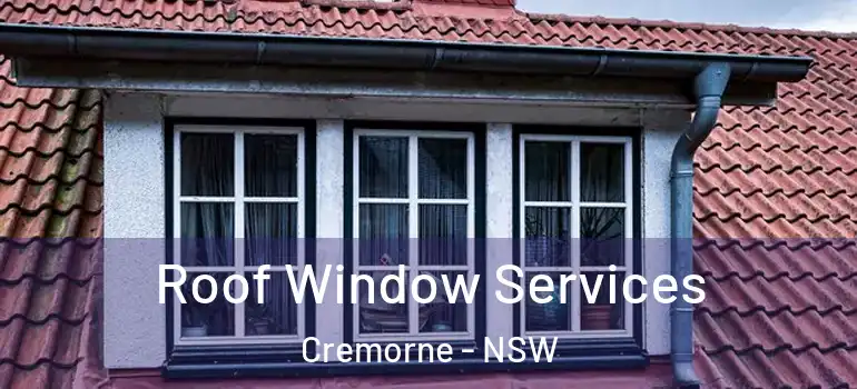 Roof Window Services Cremorne - NSW