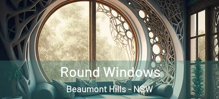 Round Windows Beaumont Hills - NSW