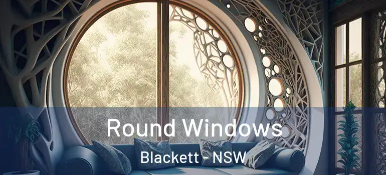 Round Windows Blackett - NSW