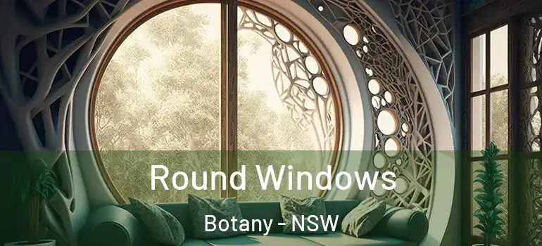 Round Windows Botany - NSW