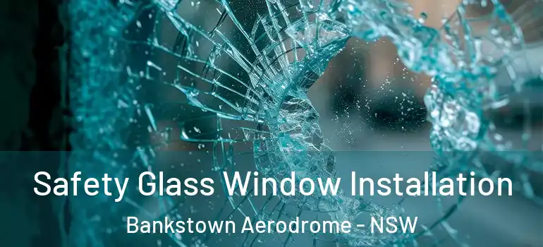 Safety Glass Window Installation Bankstown Aerodrome - NSW