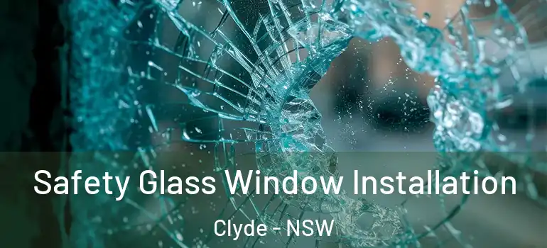 Safety Glass Window Installation Clyde - NSW