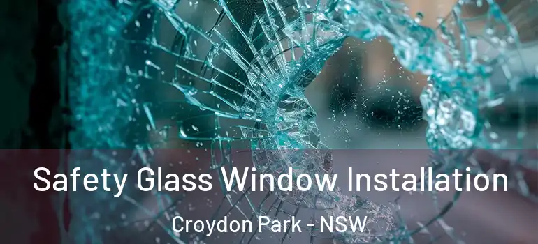 Safety Glass Window Installation Croydon Park - NSW