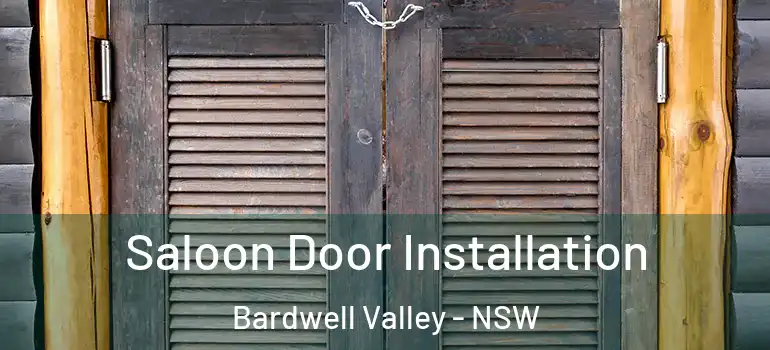 Saloon Door Installation Bardwell Valley - NSW