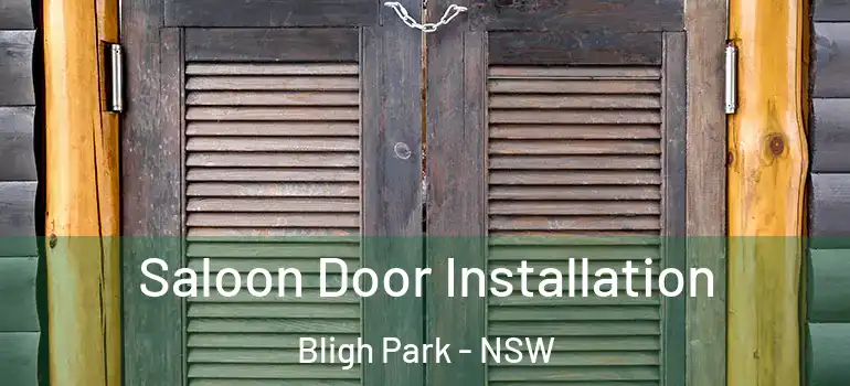  Saloon Door Installation Bligh Park - NSW