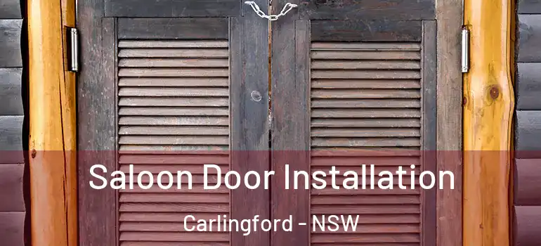  Saloon Door Installation Carlingford - NSW