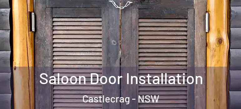  Saloon Door Installation Castlecrag - NSW