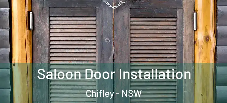  Saloon Door Installation Chifley - NSW
