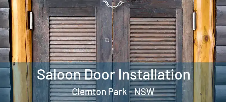 Saloon Door Installation Clemton Park - NSW