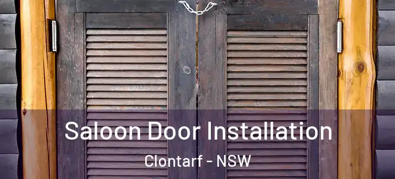 Saloon Door Installation Clontarf - NSW