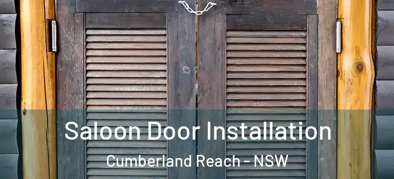 Saloon Door Installation Cumberland Reach - NSW