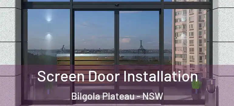 Screen Door Installation Bilgola Plateau - NSW
