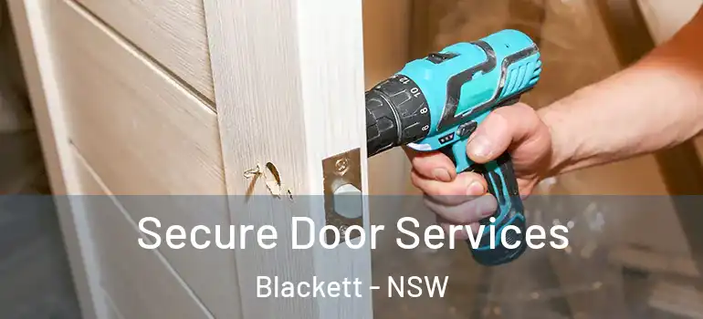 Secure Door Services Blackett - NSW