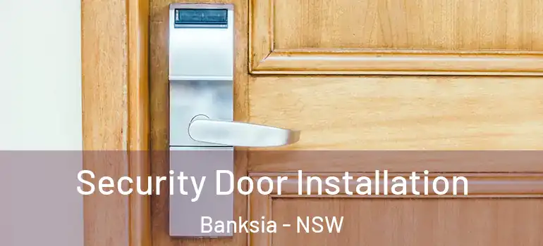 Security Door Installation Banksia - NSW