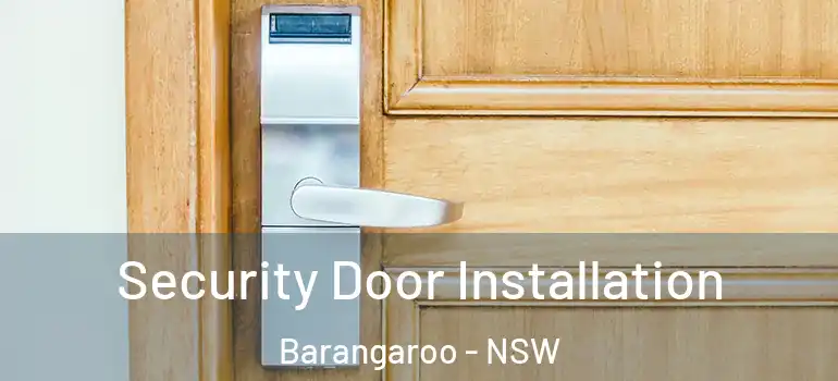 Security Door Installation Barangaroo - NSW