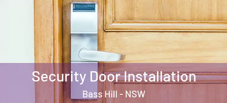 Security Door Installation Bass Hill - NSW