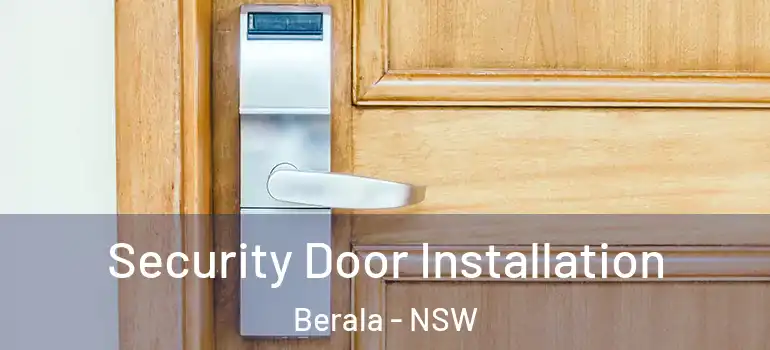 Security Door Installation Berala - NSW