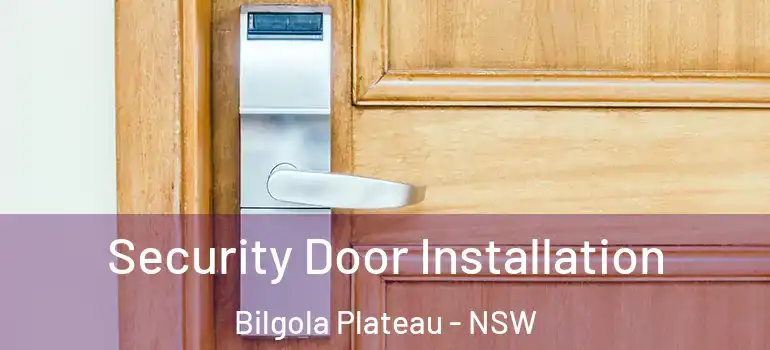 Security Door Installation Bilgola Plateau - NSW