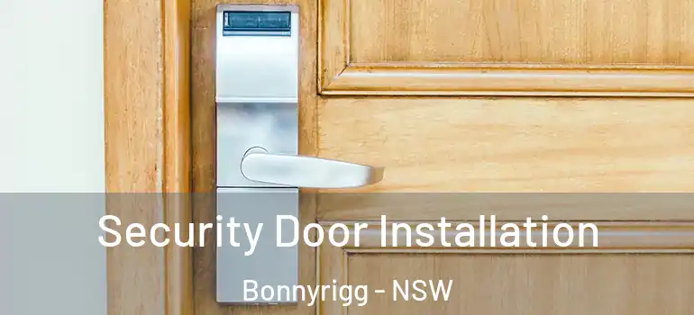  Security Door Installation Bonnyrigg - NSW