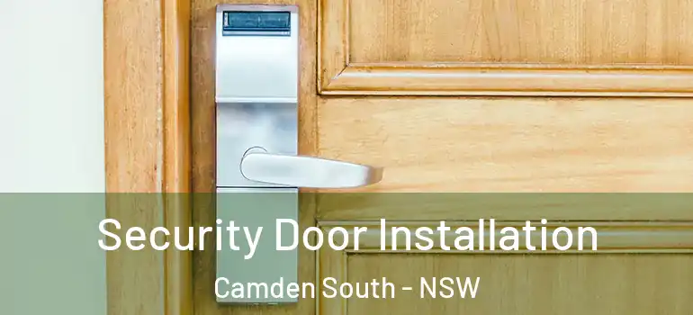 Security Door Installation Camden South - NSW