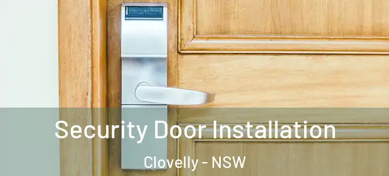 Security Door Installation Clovelly - NSW