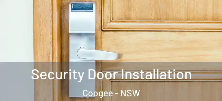 Security Door Installation Coogee - NSW