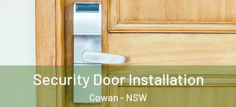 Security Door Installation Cowan - NSW