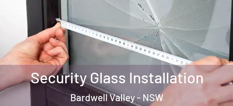 Security Glass Installation Bardwell Valley - NSW
