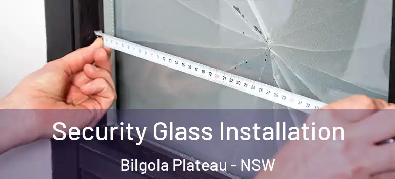Security Glass Installation Bilgola Plateau - NSW