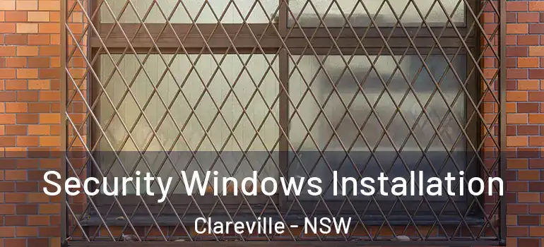 Security Windows Installation Clareville - NSW