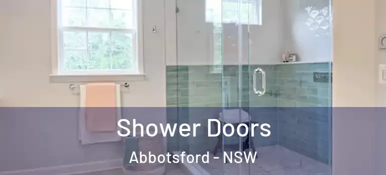 Shower Doors Abbotsford - NSW
