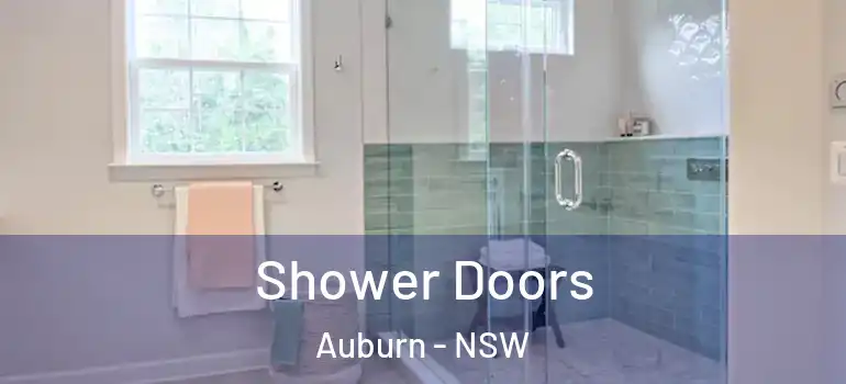 Shower Doors Auburn - NSW