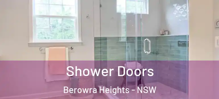 Shower Doors Berowra Heights - NSW