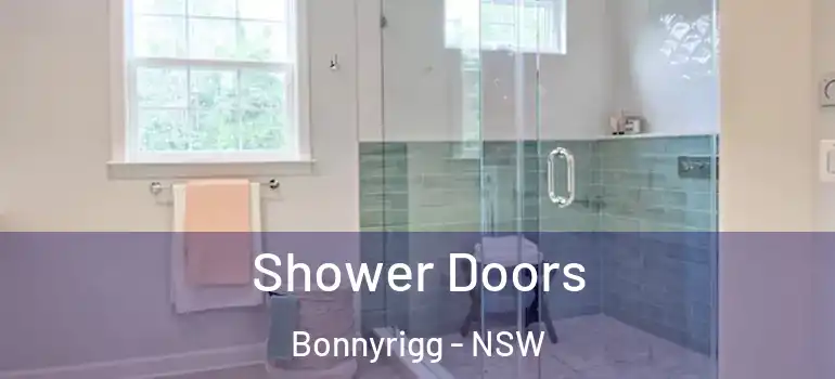 Shower Doors Bonnyrigg - NSW