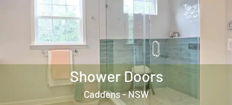 Shower Doors Caddens - NSW