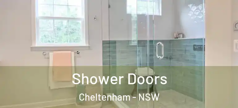 Shower Doors Cheltenham - NSW