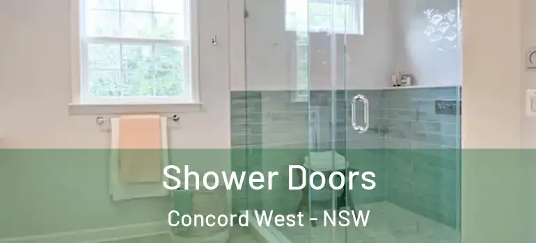 Shower Doors Concord West - NSW
