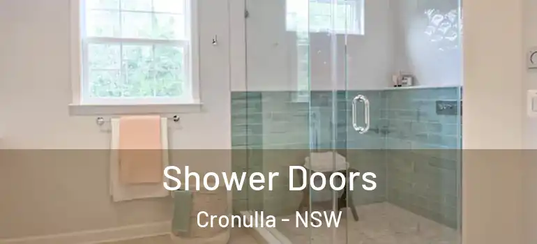 Shower Doors Cronulla - NSW
