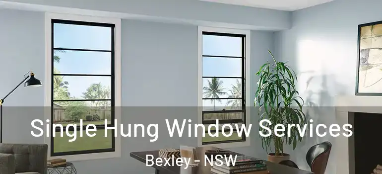 Single Hung Window Services Bexley - NSW