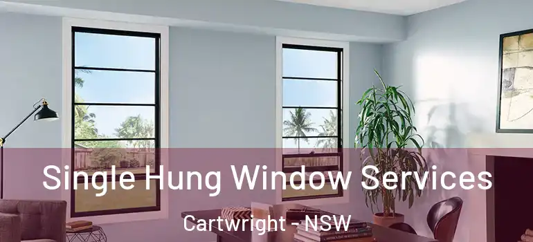  Single Hung Window Services Cartwright - NSW