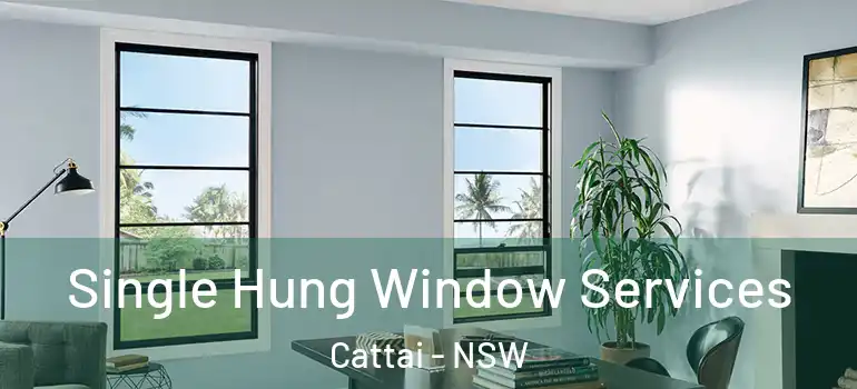 Single Hung Window Services Cattai - NSW
