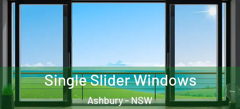  Single Slider Windows Ashbury - NSW