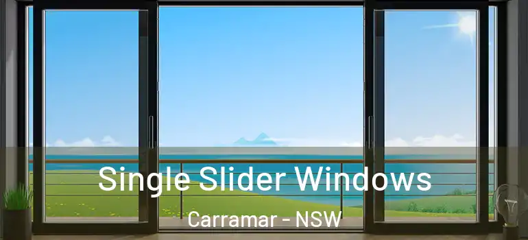 Single Slider Windows Carramar - NSW