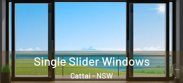 Single Slider Windows Cattai - NSW