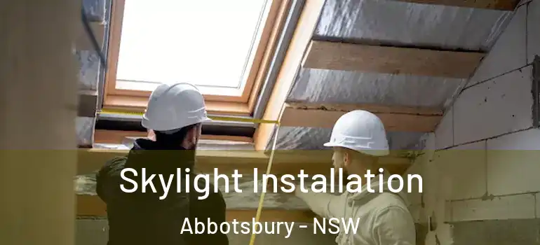 Skylight Installation Abbotsbury - NSW