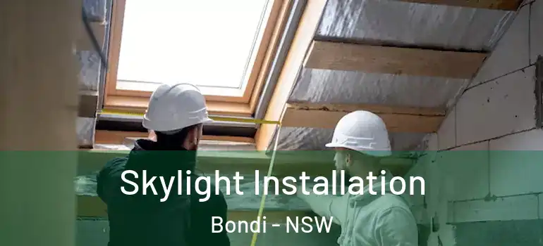 Skylight Installation Bondi - NSW