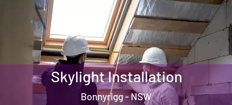 Skylight Installation Bonnyrigg - NSW