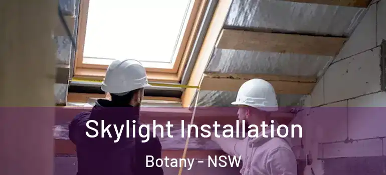 Skylight Installation Botany - NSW